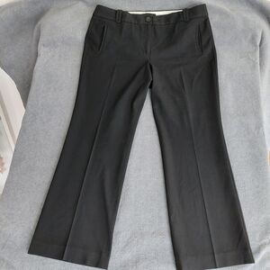 Talbots Petites Signature Black Trousers Dress Pants 12P Career